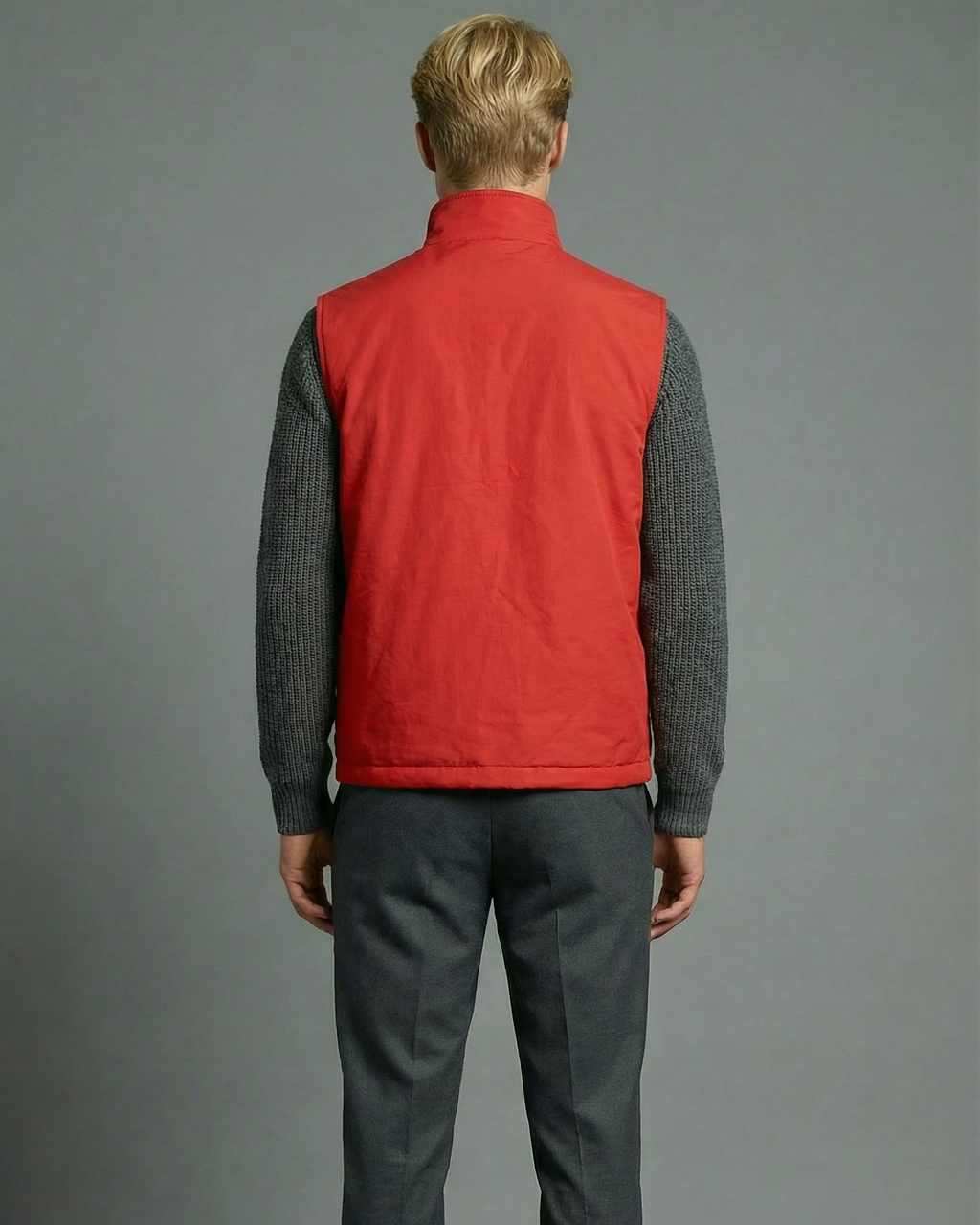 4011O00078ED DONINGTON VEST Red