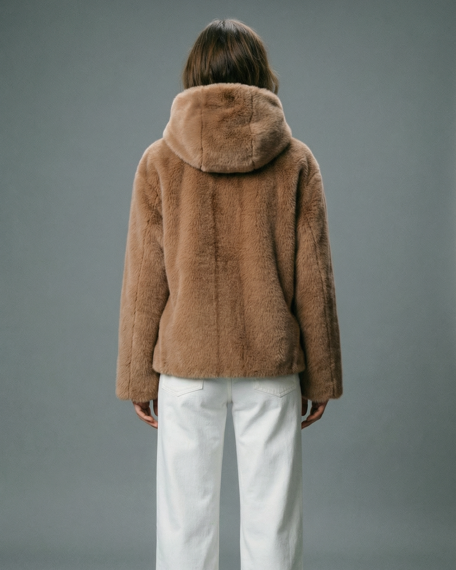 4021O00176MRDEF YOSE Fake Fur Mink